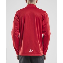 Craft Sport-Trainingsjacke Squad - ohne Seitentaschen, bequeme und funktionell - rot Herren